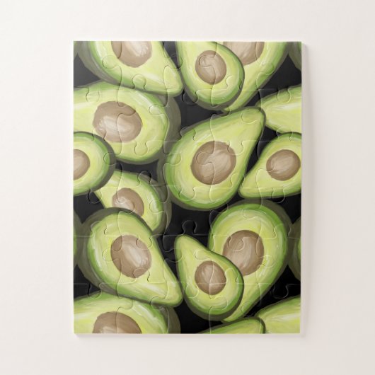 Gourmet Fresh Cut Vegan Avacados Legpuzzel (Verticaal)