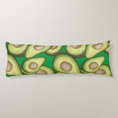 Gourmet Fresh Cut Vegan Avacados Lichaamskussen (Achterkant)