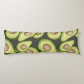 Gourmet Fresh Cut Vegan Avacados Lichaamskussen (Achterkant)