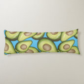 Gourmet Fresh Cut Vegan Avacados Lichaamskussen (Achterkant)
