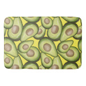 Gourmet Fresh Cut Vegan Avocado Pattern Badmat (Voorkant)