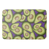 Gourmet Fresh Cut Vegan Avocado Pattern Badmat (Voorkant)
