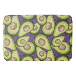Gourmet Fresh Cut Vegan Avocado Pattern Badmat