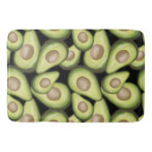 Gourmet Fresh Cut Vegan Avocado Pattern Badmat (Voorkant)