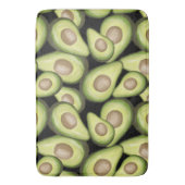Gourmet Fresh Cut Vegan Avocado Pattern Badmat (Voorkant Verticaal)