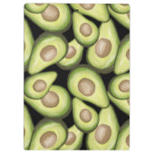 Gourmet Fresh Cut Vegan Avocado Pattern Klembord (Achterkant)