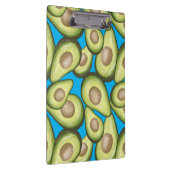 Gourmet Fresh Cut Vegan Avocado Pattern Klembord (Rechts)