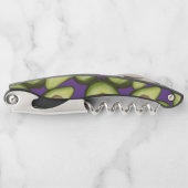 Gourmet Fresh Cut Vegan Avocado Pattern Kurkentrekker (Voorkant)