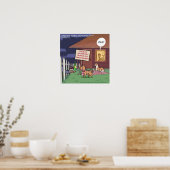 Gourmet Honden Grappige Poster (Keuken)