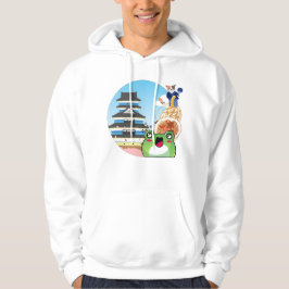 Gourmet Japan Reizen met Kat en Kikker Hoodie