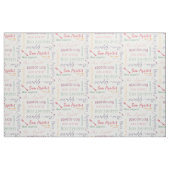 Gourmet Kitchen Bon Appetit Pastel Colors Stof (Fat Quarter)