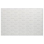 Gourmet Kitchen Bon Appetit Retro Typografie Stof (Fat Quarter)