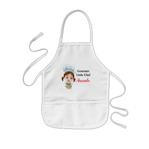 Gourmet klein kookschort voor meisjes kinder schort