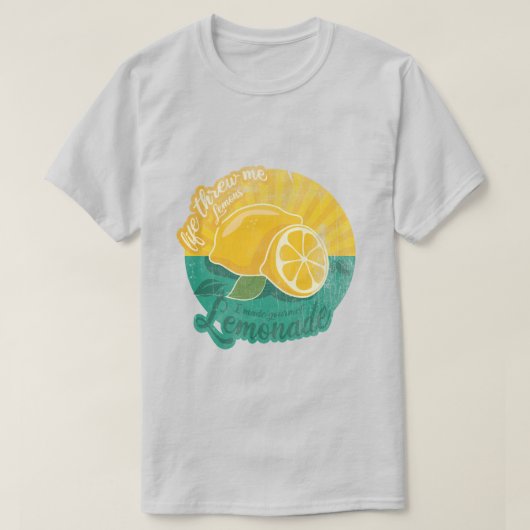 Gourmet limonade t-shirt (Design voorkant)