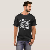 Gourmet Napper Fun Slaapmasker Kunst T-shirt (Voorkant volledig)