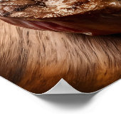 Gourmet rundvlees met perfecte korst poster (Hoek)