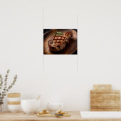 Gourmet rundvlees steak met perfecte korst poster (Keuken)