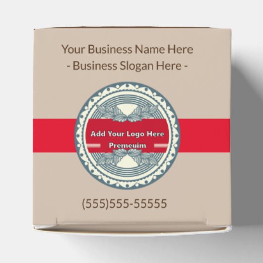 Gourmet Snoep Favor Box Bedankdoosjes (Bovenkant)