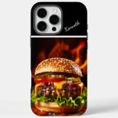 Gourmet Steaming Cheeseburger Case-Mate iPhone Case (Achterkant)