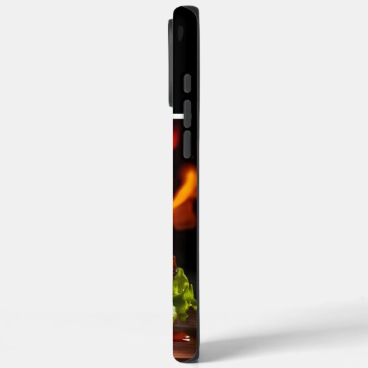 Gourmet Steaming Cheeseburger Case-Mate iPhone Case (Achterkant / Links)