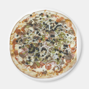 Gourmet Supreme Pizza Magneet