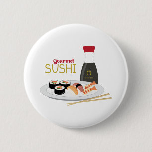 Gourmet Sushi Ronde Button 5,7 Cm
