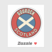 Gourock, Scotland Sticker (Vel)