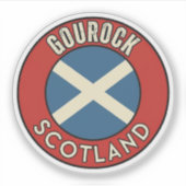 Gourock, Scotland Sticker (Voorkant)