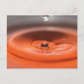 Goutte d'eau briefkaart (Voorkant)