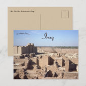 Gouvernement Ur in Dhi Qar Briefkaart (Voorkant / Achterkant)