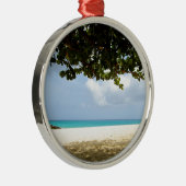 Gouverneur Bay St Barts Metalen Ornament (Rechts)