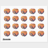 Gouverneur Jan Brewer van Arizona Ronde Sticker (Vel)