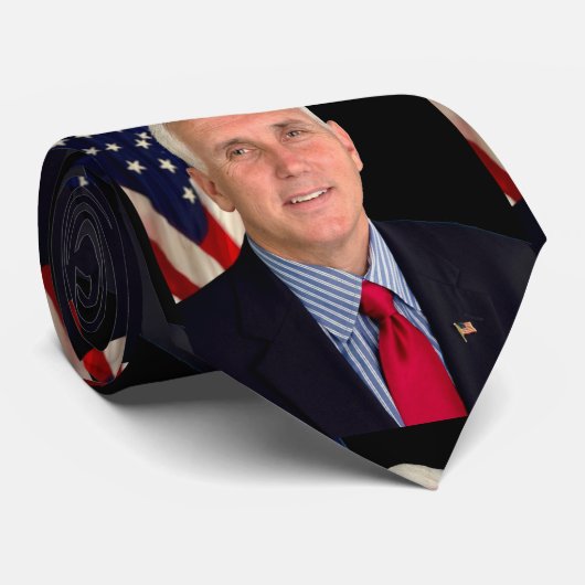 Gouverneur Mike Pence Stropdas (Opgerold)