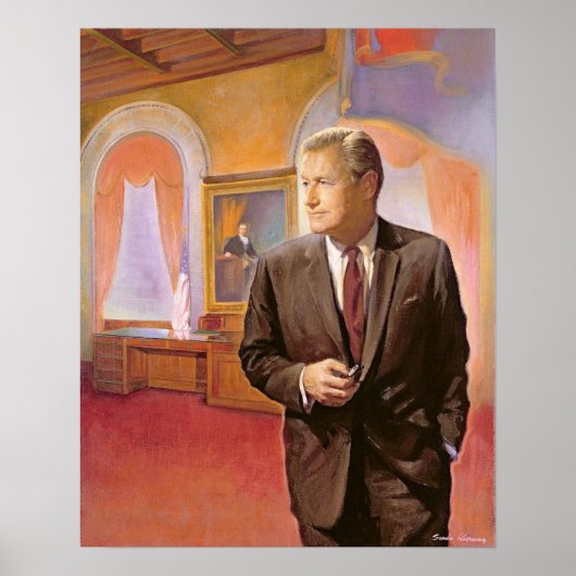Gouverneur Nelson A. Rockefeller Poster (Voorkant)