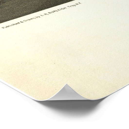 Gouverneur NY 1885 Poster (Hoek)