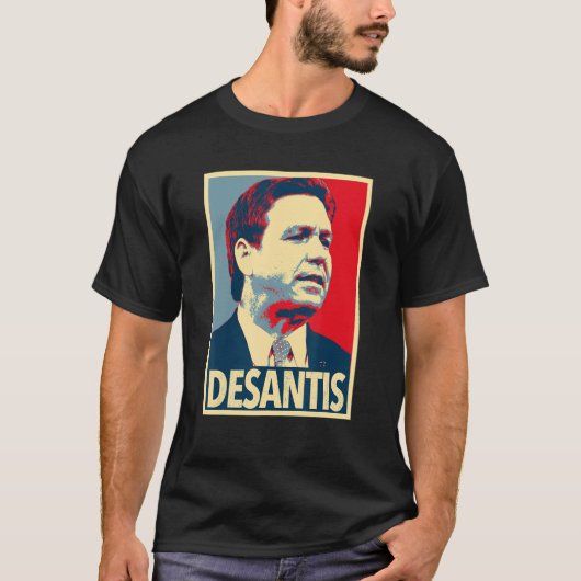 Gouverneur Ron DeSantis - Elect DeSantis T-shirt (Voorkant)