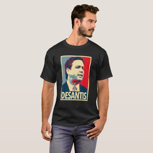 Gouverneur Ron DeSantis - Elect DeSantis T-shirt (Voorkant volledig)