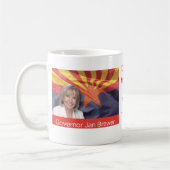 Gouverneur van Arizona Jan Brewer Koffiemok (Links)