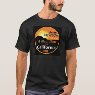 Gouverneur van Gavin NEWSOM 2018 T-shirt