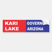 Gouverneur van het Kari Lake Arizona Bumpersticker (Voorkant)