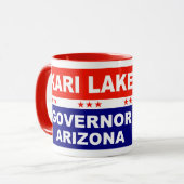 Gouverneur van het Kari Lake Arizona Mok (Voorkant links)