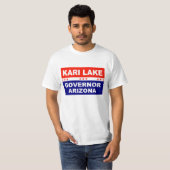 Gouverneur van het Kari Lake Arizona T-shirt (Voorkant volledig)