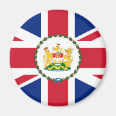 Gouverneur van Hongkong, Chinese vlag Magneet (Voorkant)