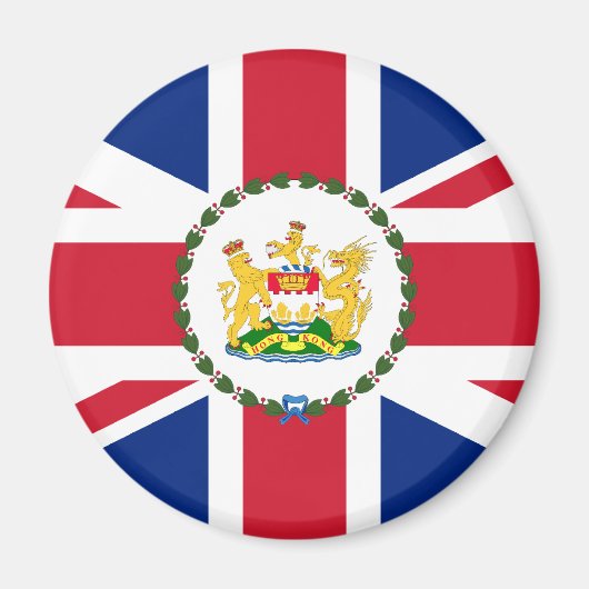 Gouverneur van Hongkong, Chinese vlag Magneet (Voorkant)