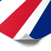 Gouverneur van Hongkong, Chinese vlag Poster (Hoek)