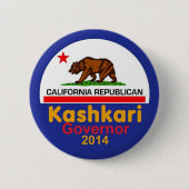 Gouverneur van Kashkari 2014 Button (Voorkant)
