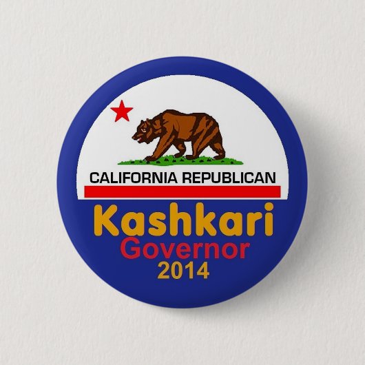 Gouverneur van Kashkari 2014 Button (Voorkant)