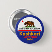 Gouverneur van Kashkari 2014 Button (Voorkant /achterkant)