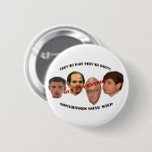 Gouverneurs Gone Wild-knop Ronde Button 5,7 Cm (Voorkant /achterkant)