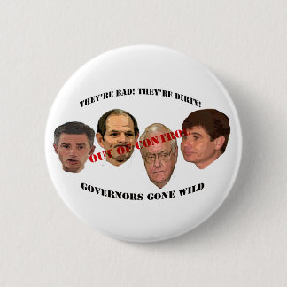 Gouverneurs Gone Wild-knop Ronde Button 5,7 Cm
